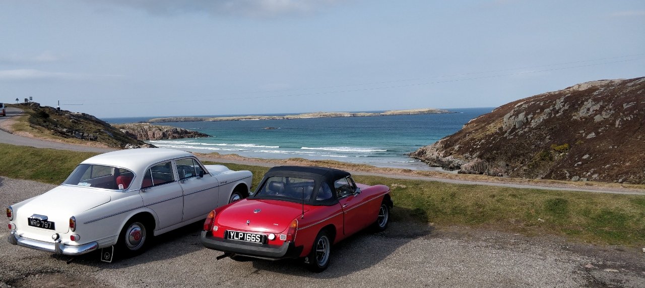 North Coast Classics classic car self drive hire in the Highlands of